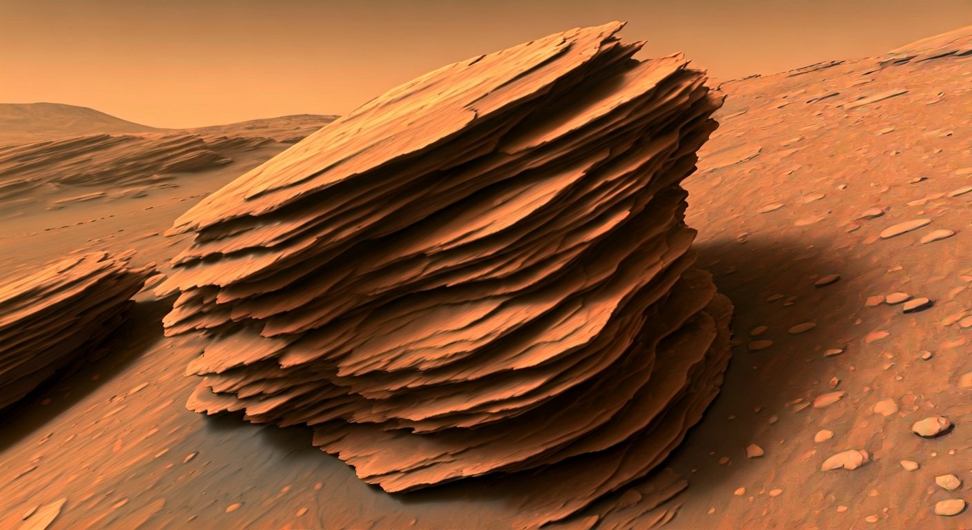 Mars Rover Finds Unusual Rock