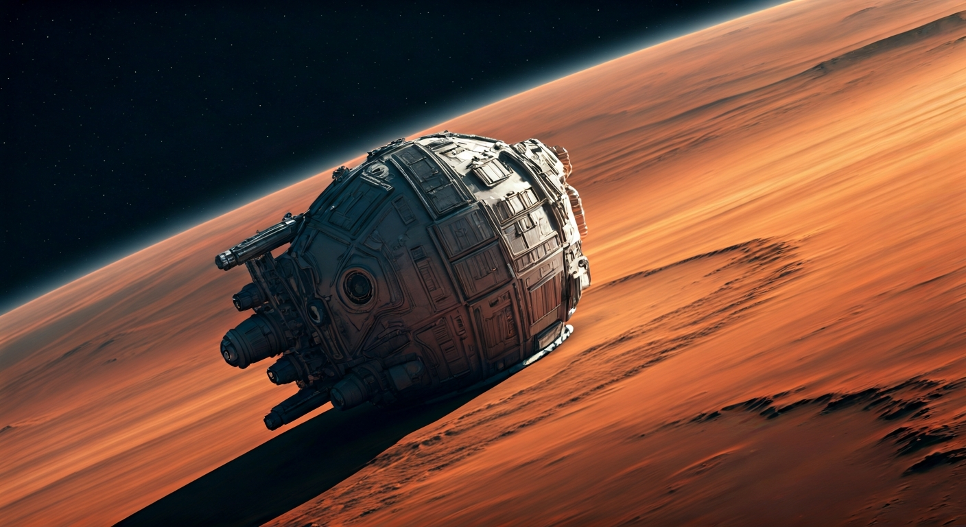 Mars Settlement Faces Inevitable 'Evolution,' Not Utopian Dream