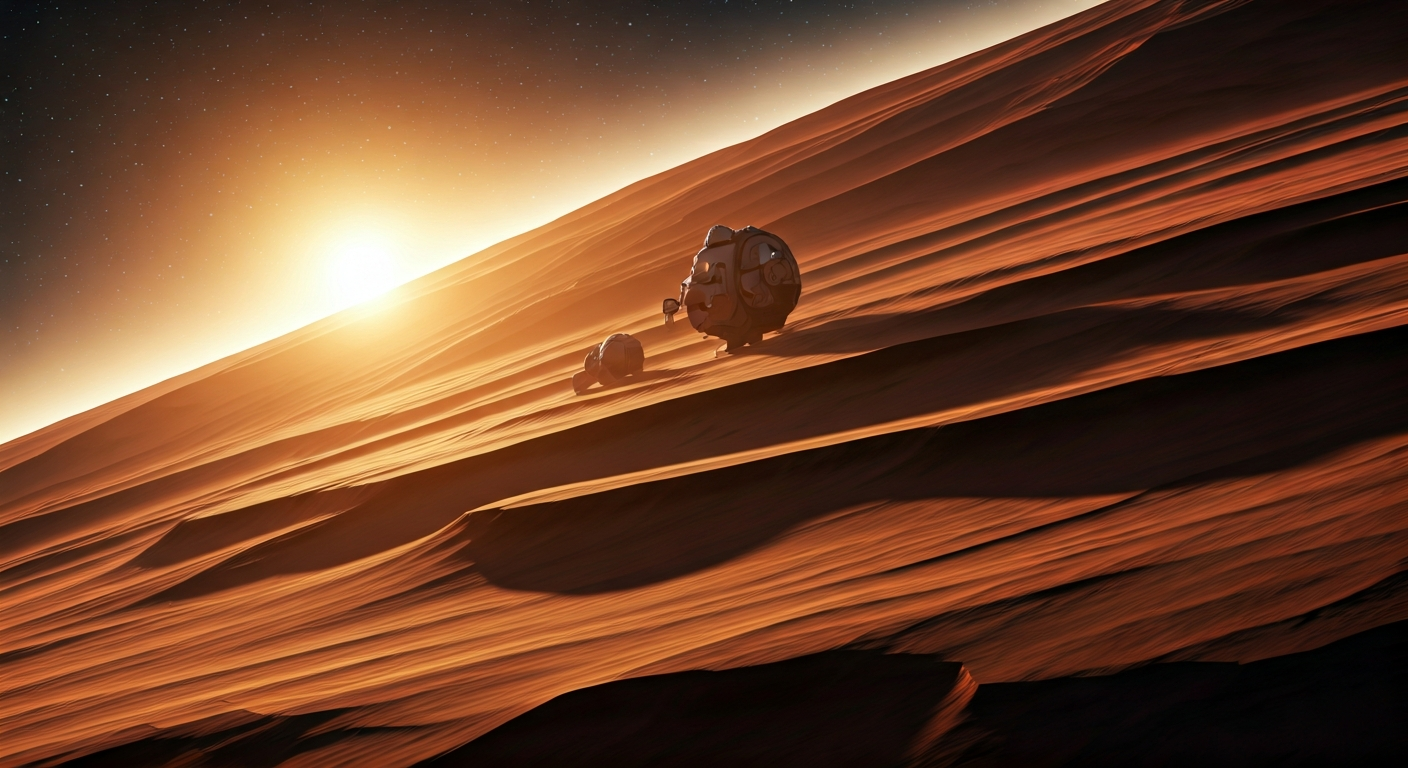 Mars Settlement Focuses on Sustainable Resource Use