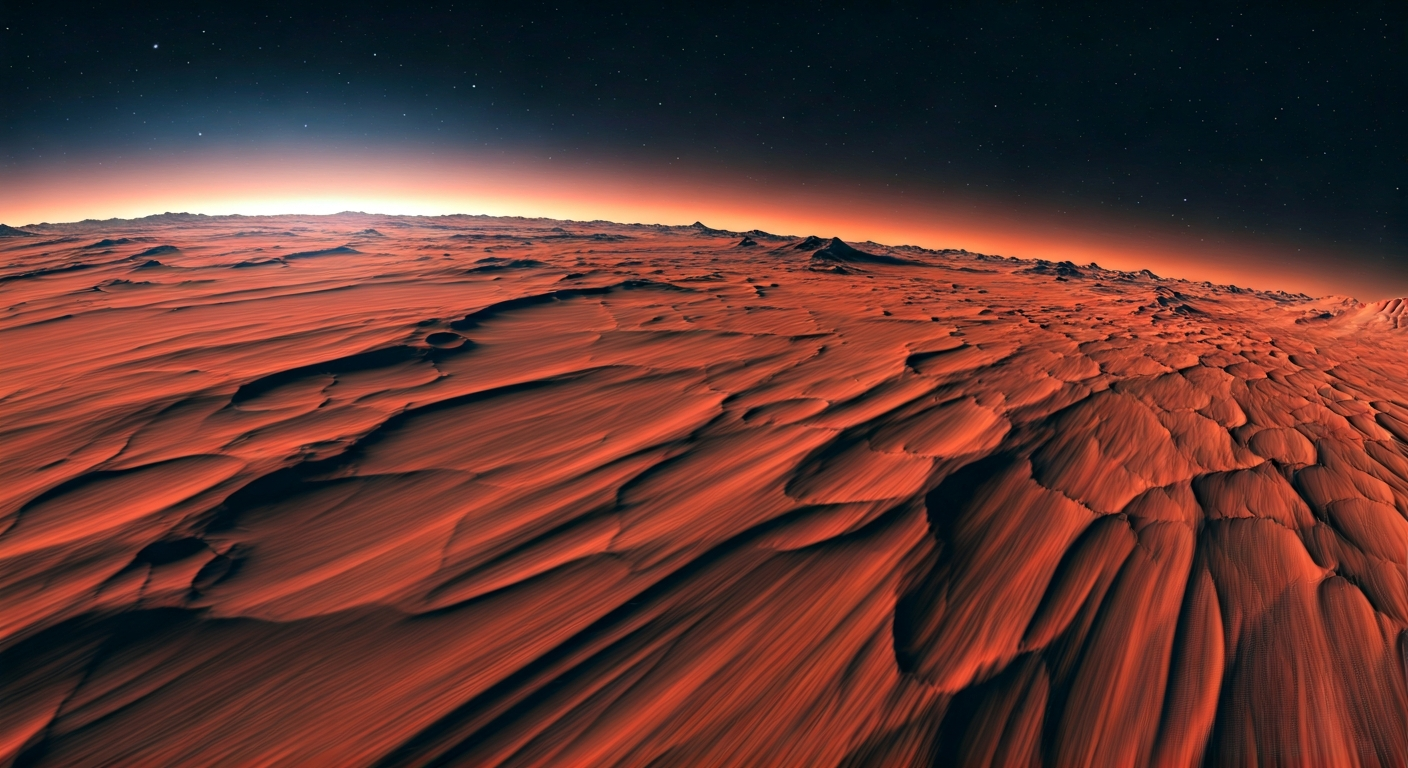 Mars Water Ice Discovery Fuels Life Debate