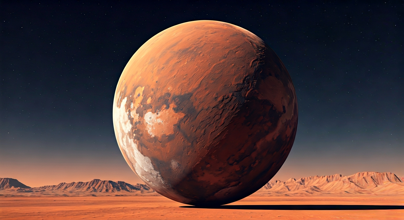Mars's Average Temperature Holds Steady Despite Extremes