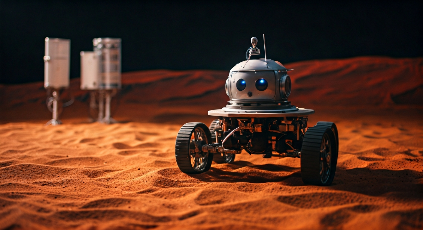 Martian-Inspired Robot Swims Through Sand, Mimicking Planetary Locomotion