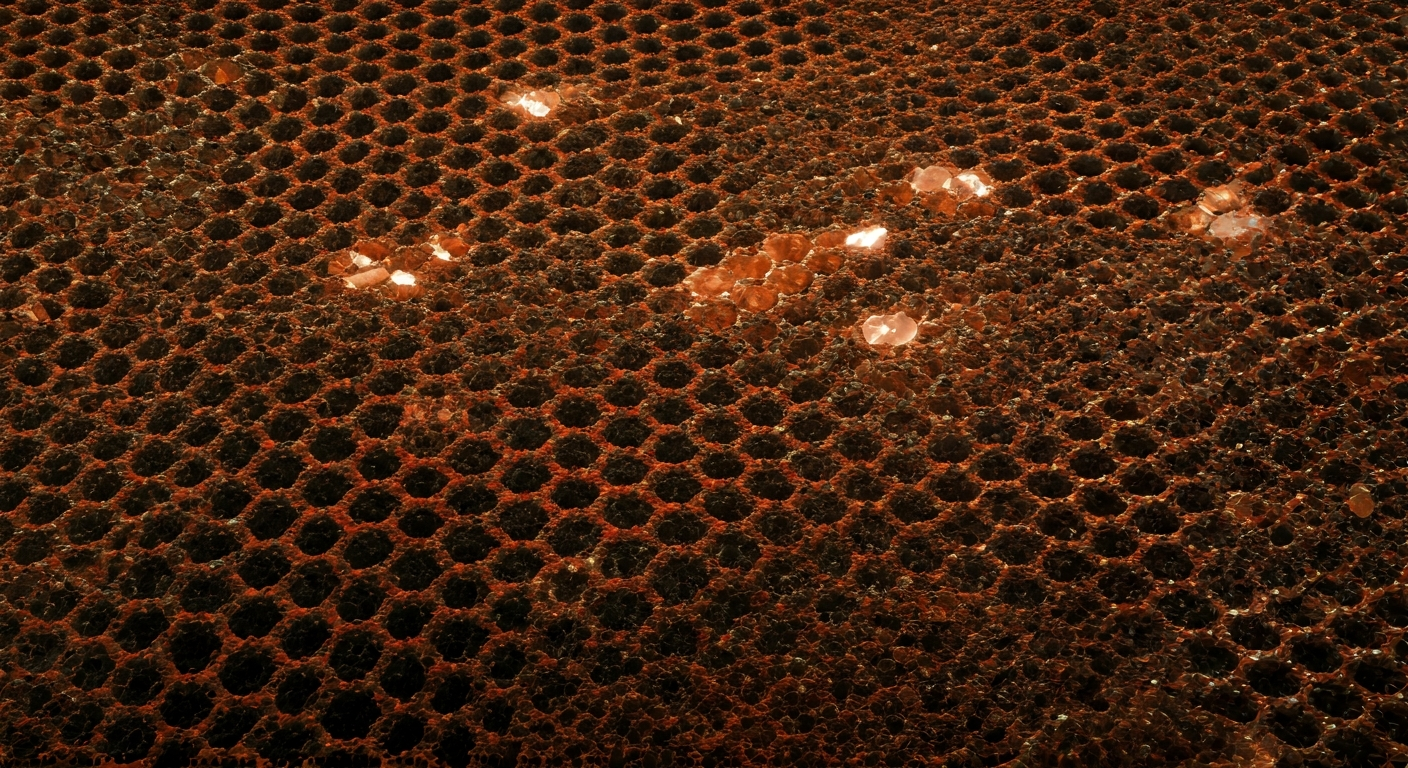 Nanoscale microstructure of Inconel 718 (illustrative concept).