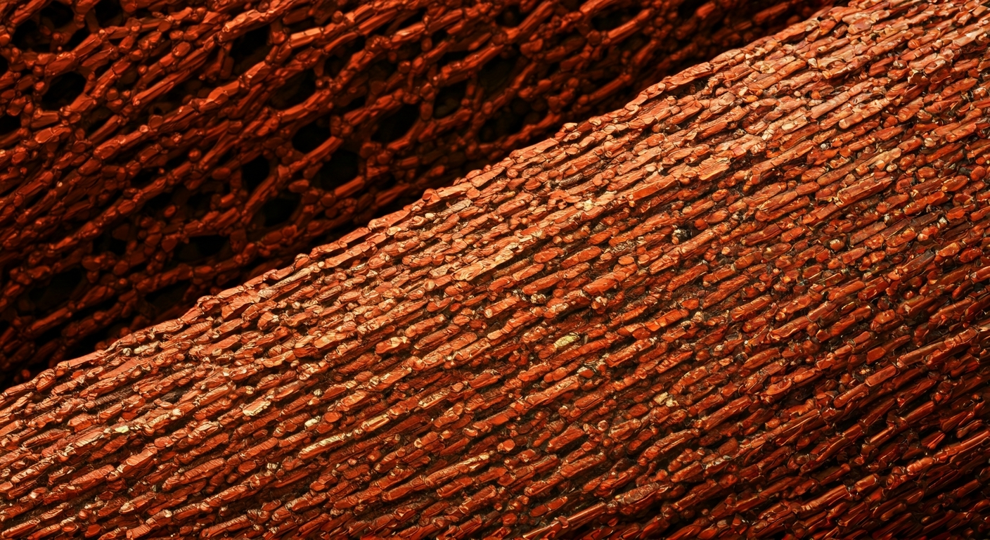 Nanoscale microstructure of Copper Alloy CuCrZr (concept).