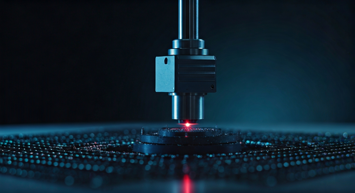 Nanoscale laser additive process (concept).