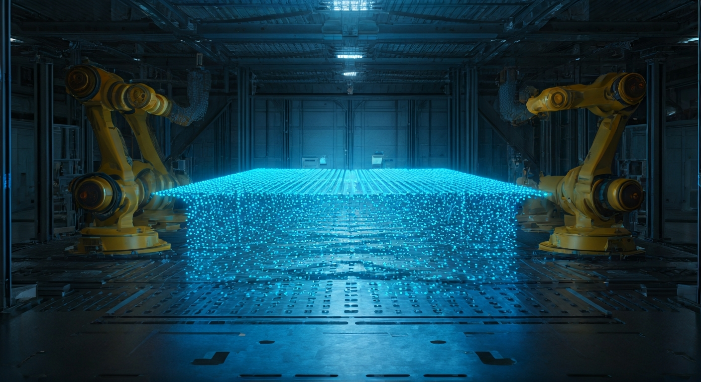 Autonomous production line (2030+ concept).