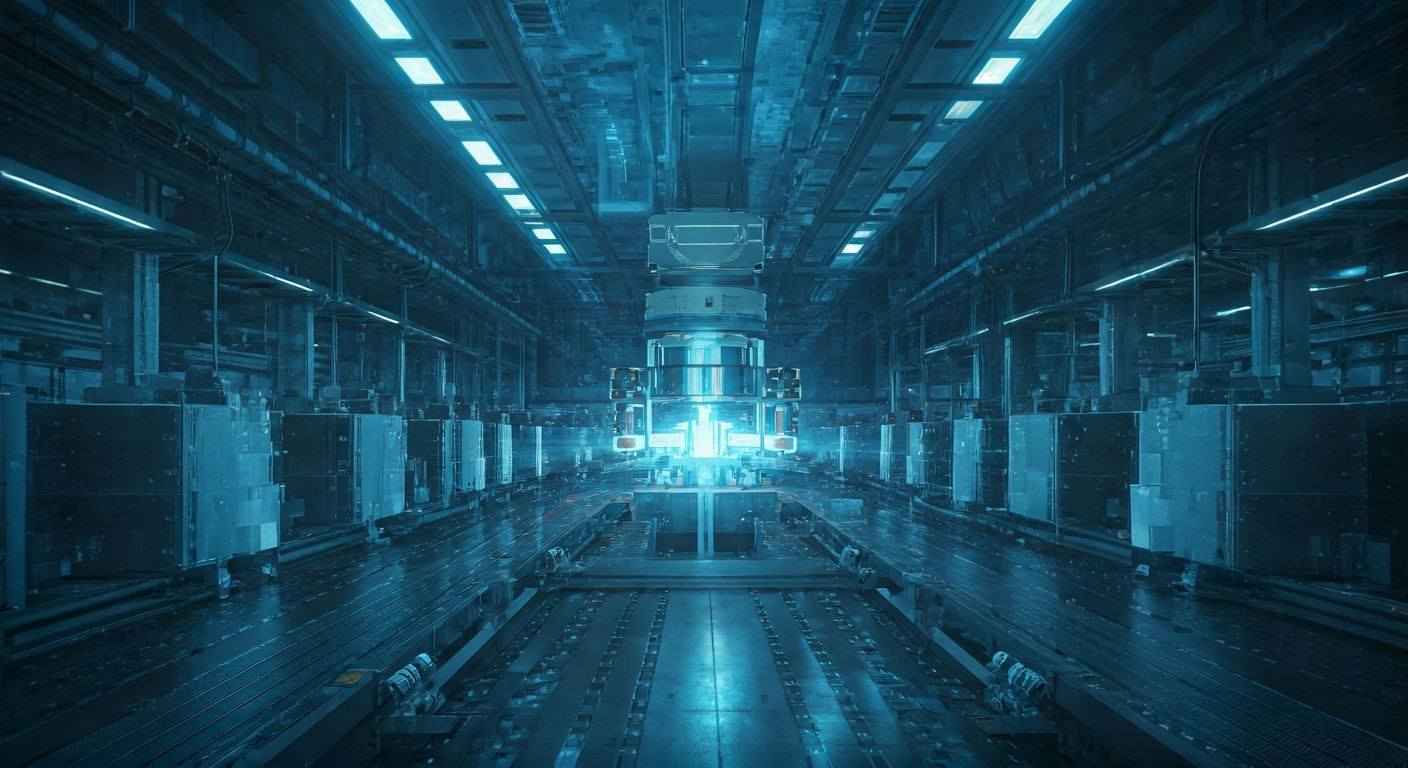 Autonomous production line (2030+ concept).