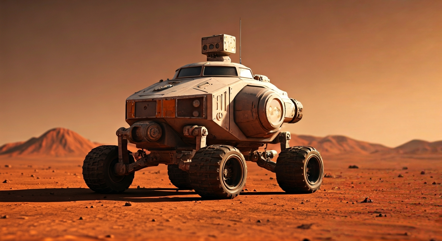 Miniature Mars Rover Developed in Germany