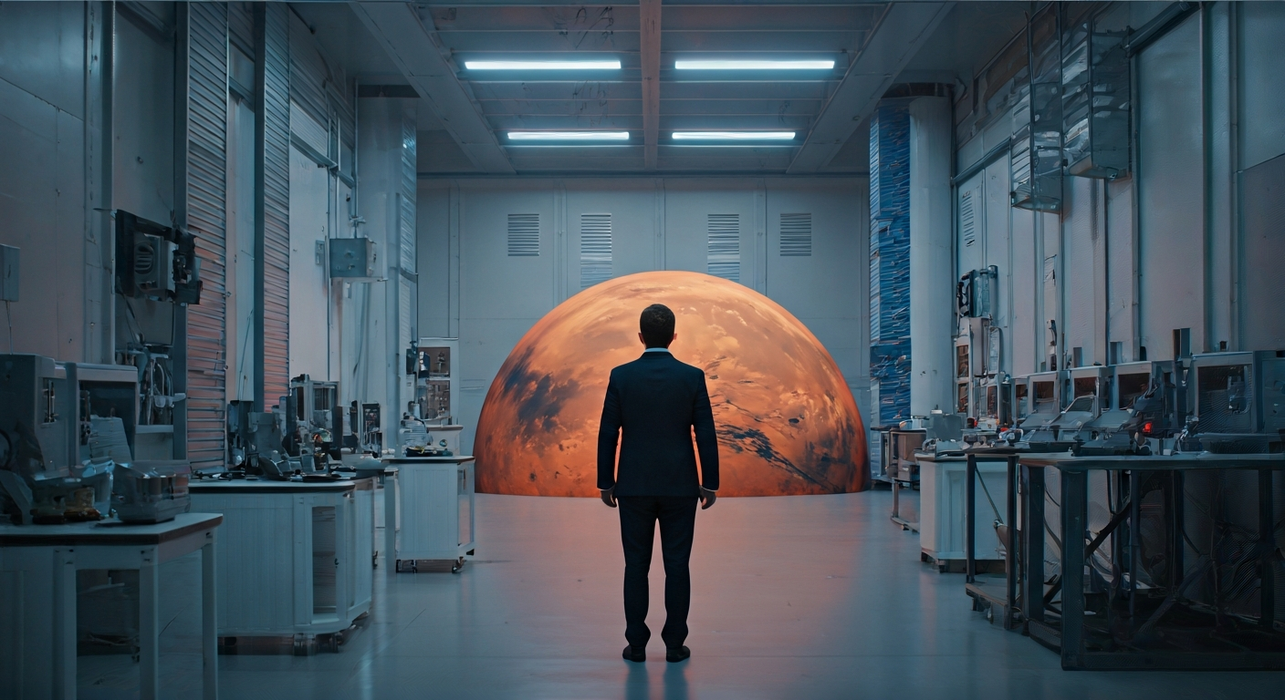 Musk Envisions Thousands of Humans on Moon and Mars Within a Decade