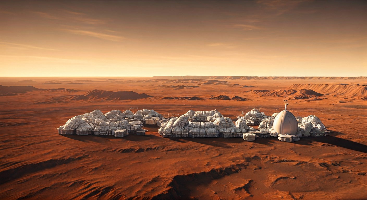 Musk's Pay Package Tied to Mars Colonization, Space Data Centers