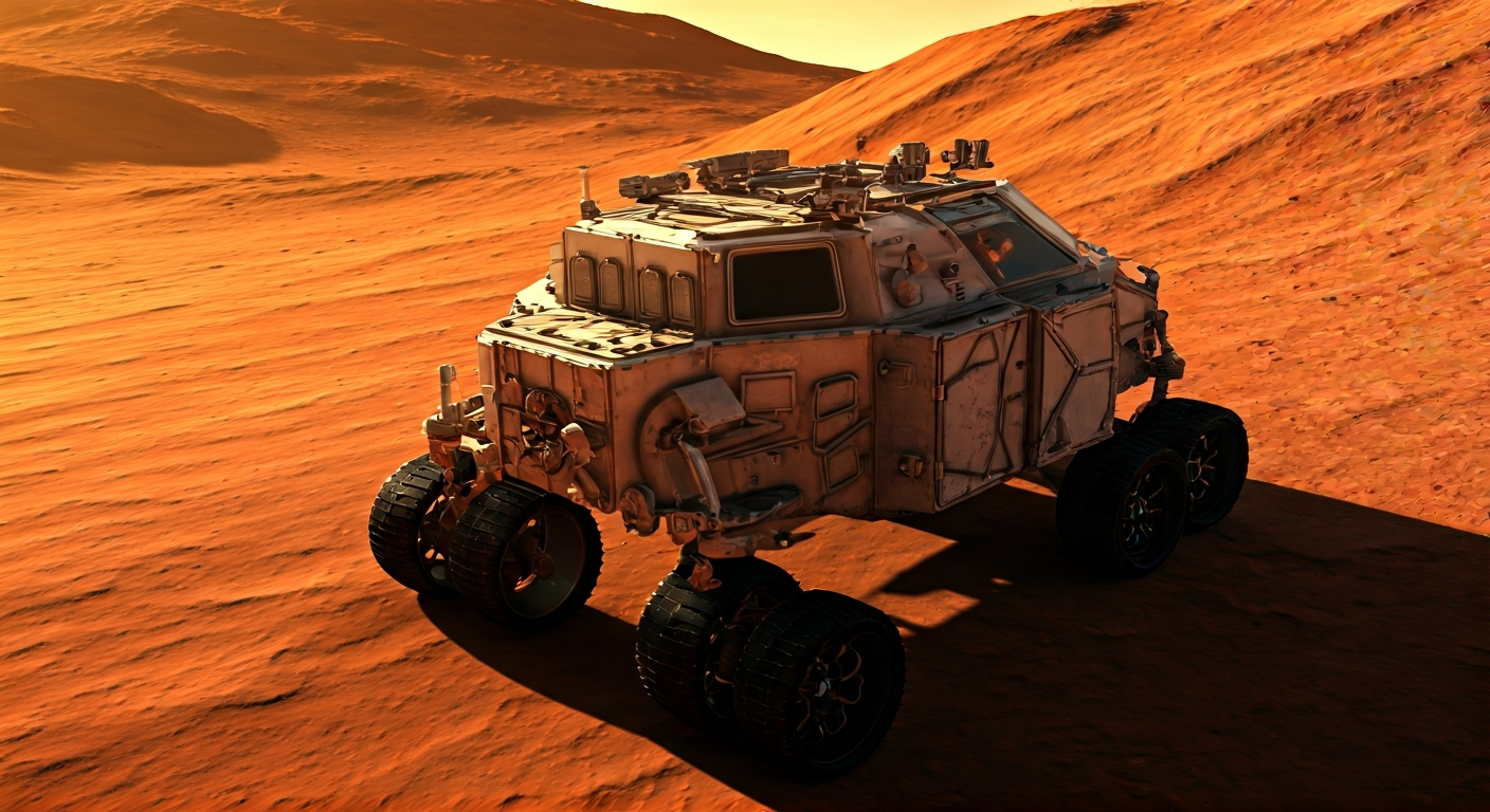 NASA Considers Sending Mars Rover to the Moon