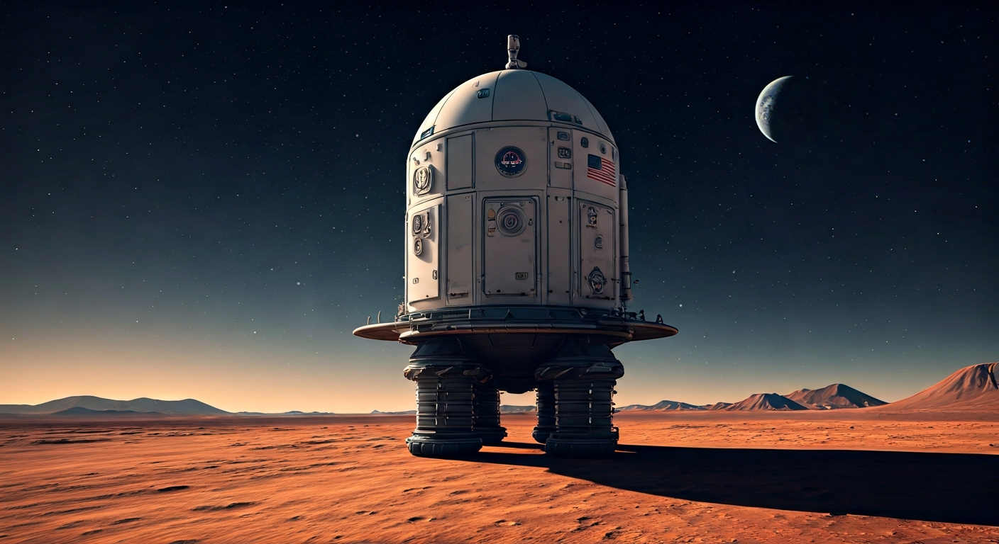 NASA Details Ambitious Plans: Lunar Base, Nuclear Mars Mission