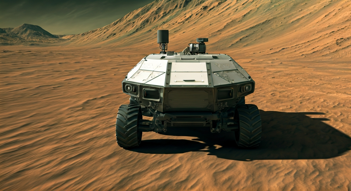NASA develops new Mars vehicle with intelligent suspension