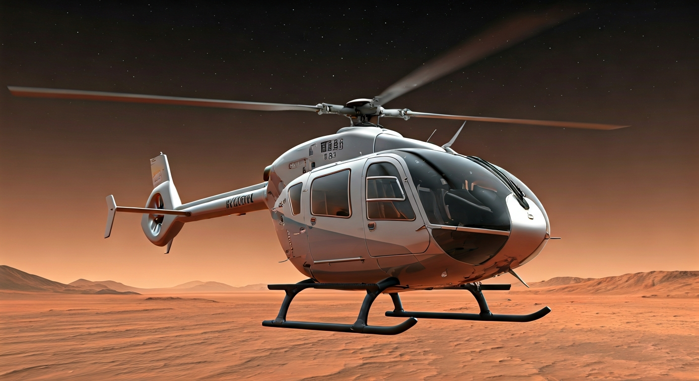 NASA Develops Skyfall Helicopter Mission for Mars