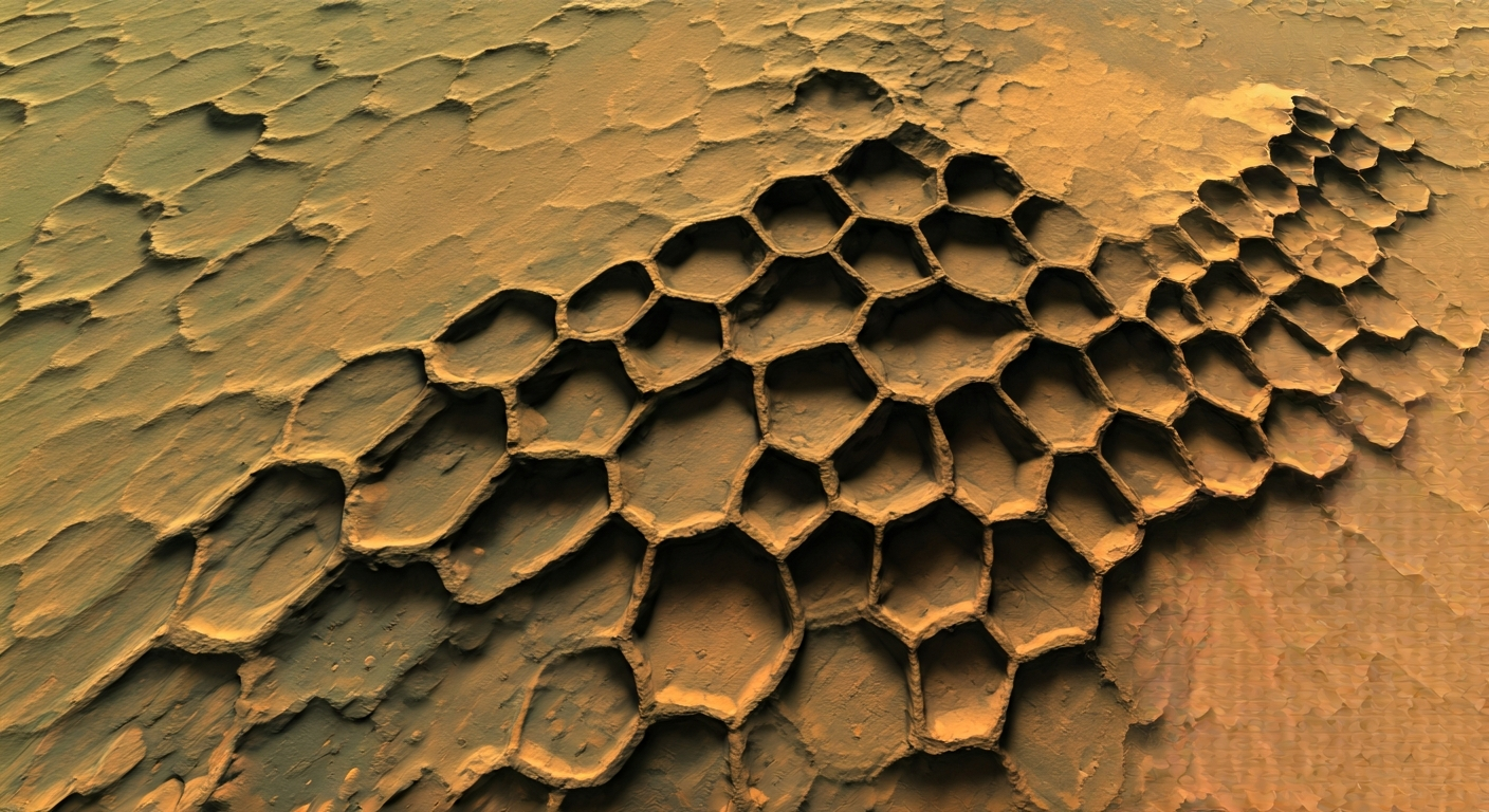 NASA Discovers Honeycomb-Like Patterns on Mars, Origin Unknown