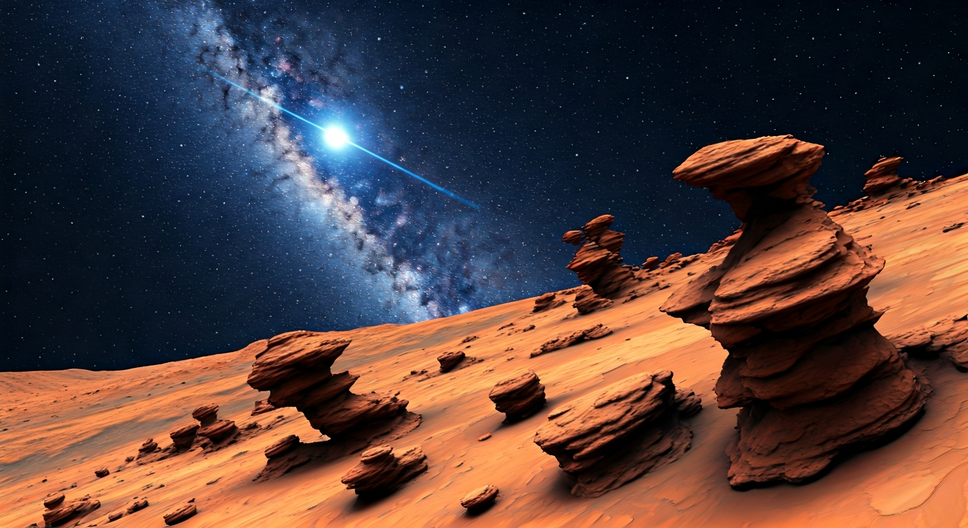 NASA Images Reveal Intriguing Martian Rock Formations