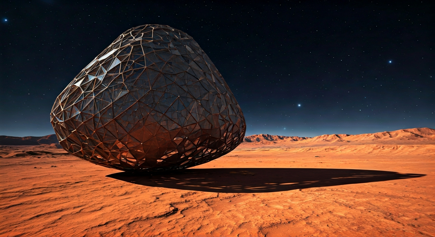 NASA JPL's 3D Printed Lattice Design for Mars Sample Return Impact Protection