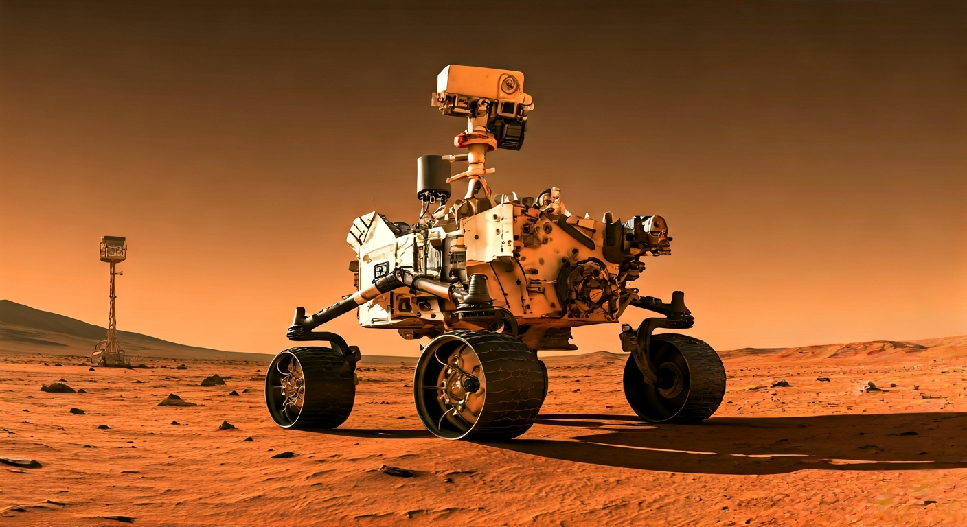 NASA Rover Captures Martian Dust Storm Sounds