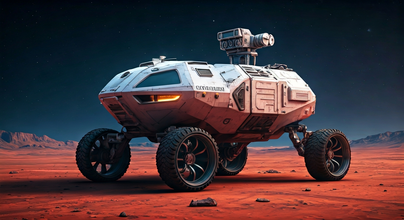 NASA Rover Concept Hints at Autonomous Lunar and Mars Exploration