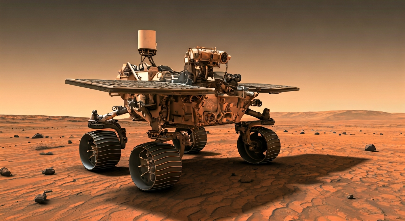 NASA Rover Discovers Non-Native Rock on Mars