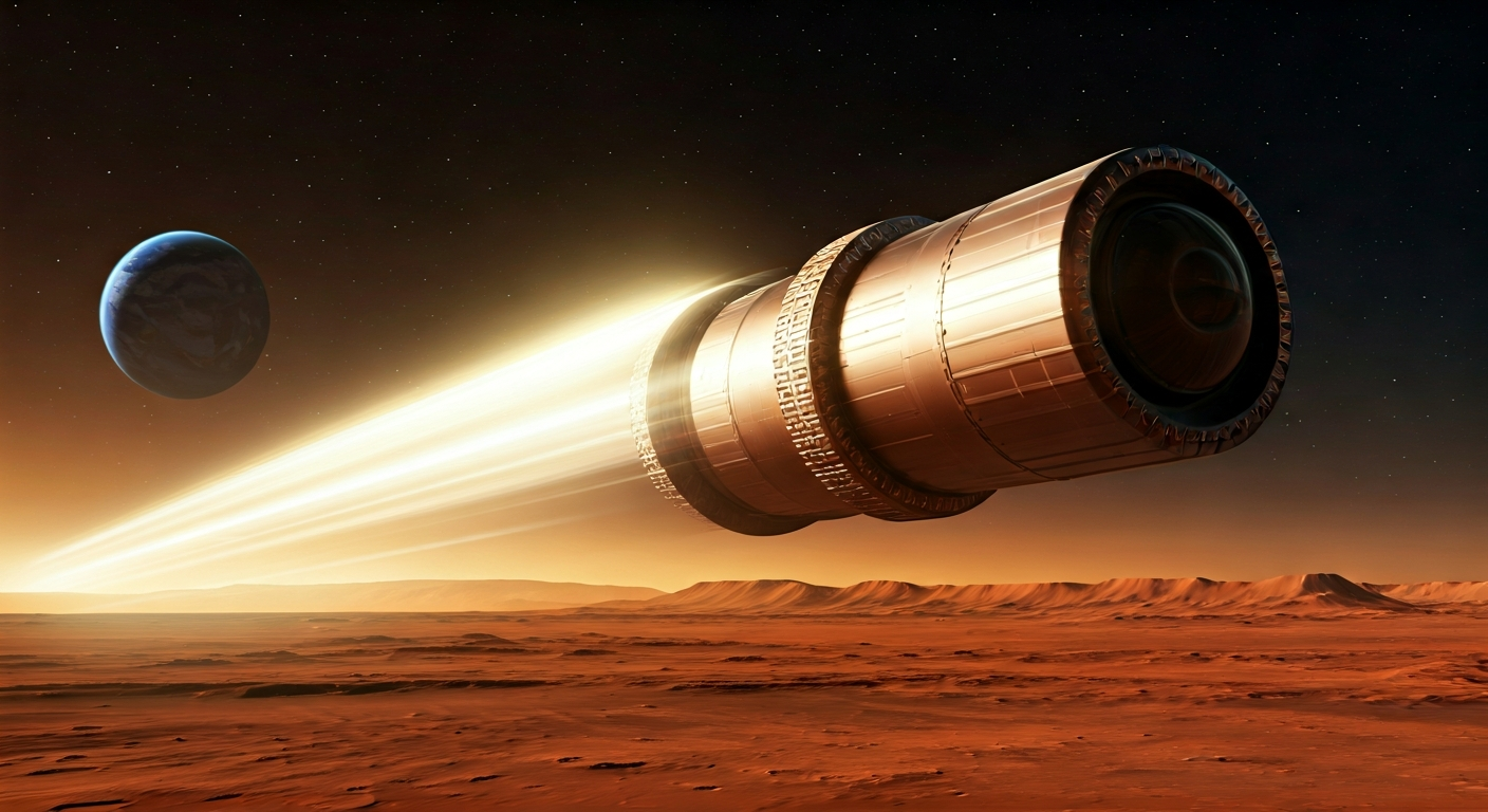 NASA Scientists Explore Novel Mars Propulsion Concept