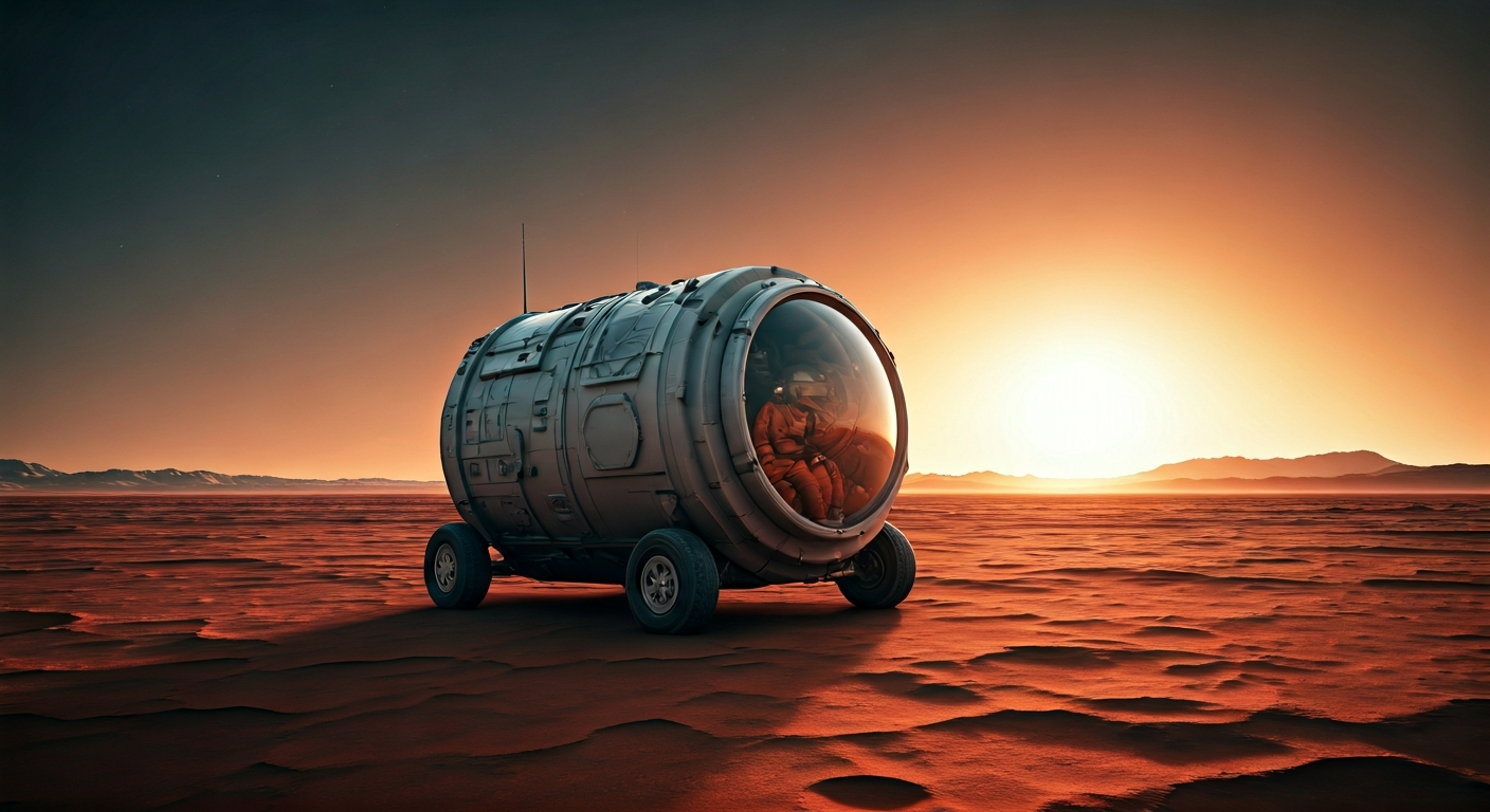NASA Simulates Mars Mission: Four Volunteers Endure Year-Long Confinement