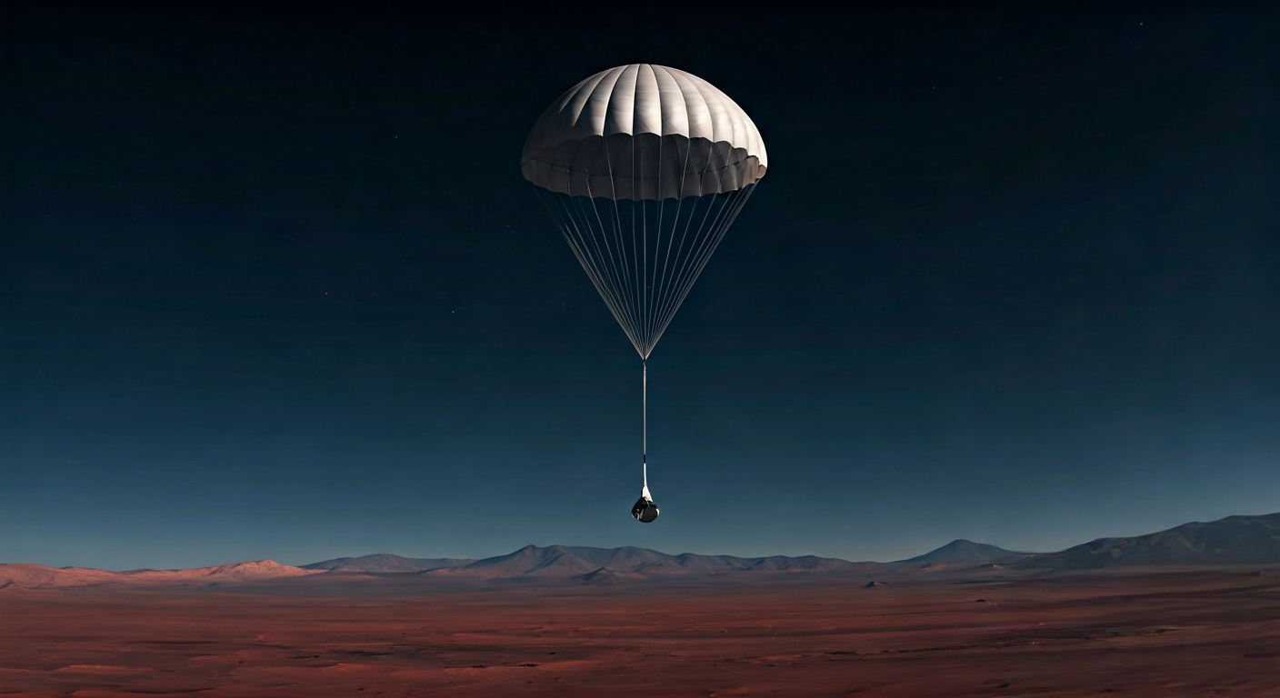 NASA Tests Supersonic Mars Parachute for Future SkyFall Mission