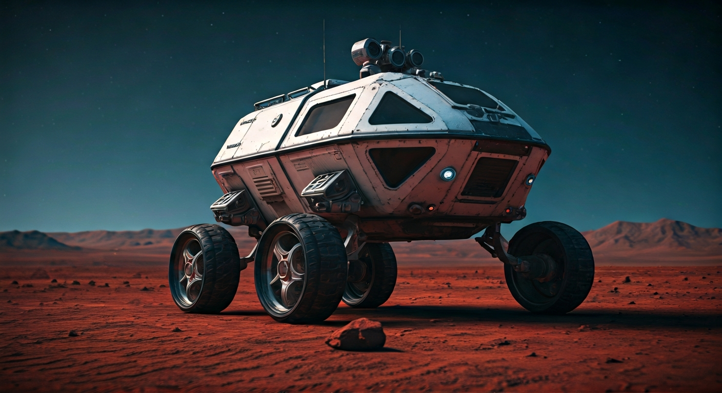 NASA Unveils Ernest Rover Prototype, Capable of 1 km/h