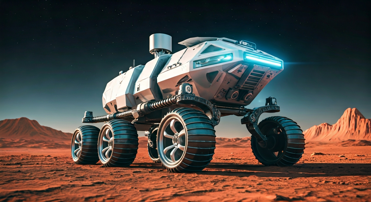 NASA Unveils Mars Rover with Advanced Adaptive Suspension