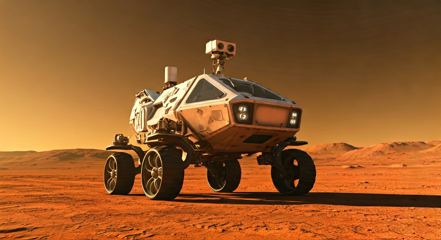 NASA Unveils New Mars Rover Prototype 'Ernest'
