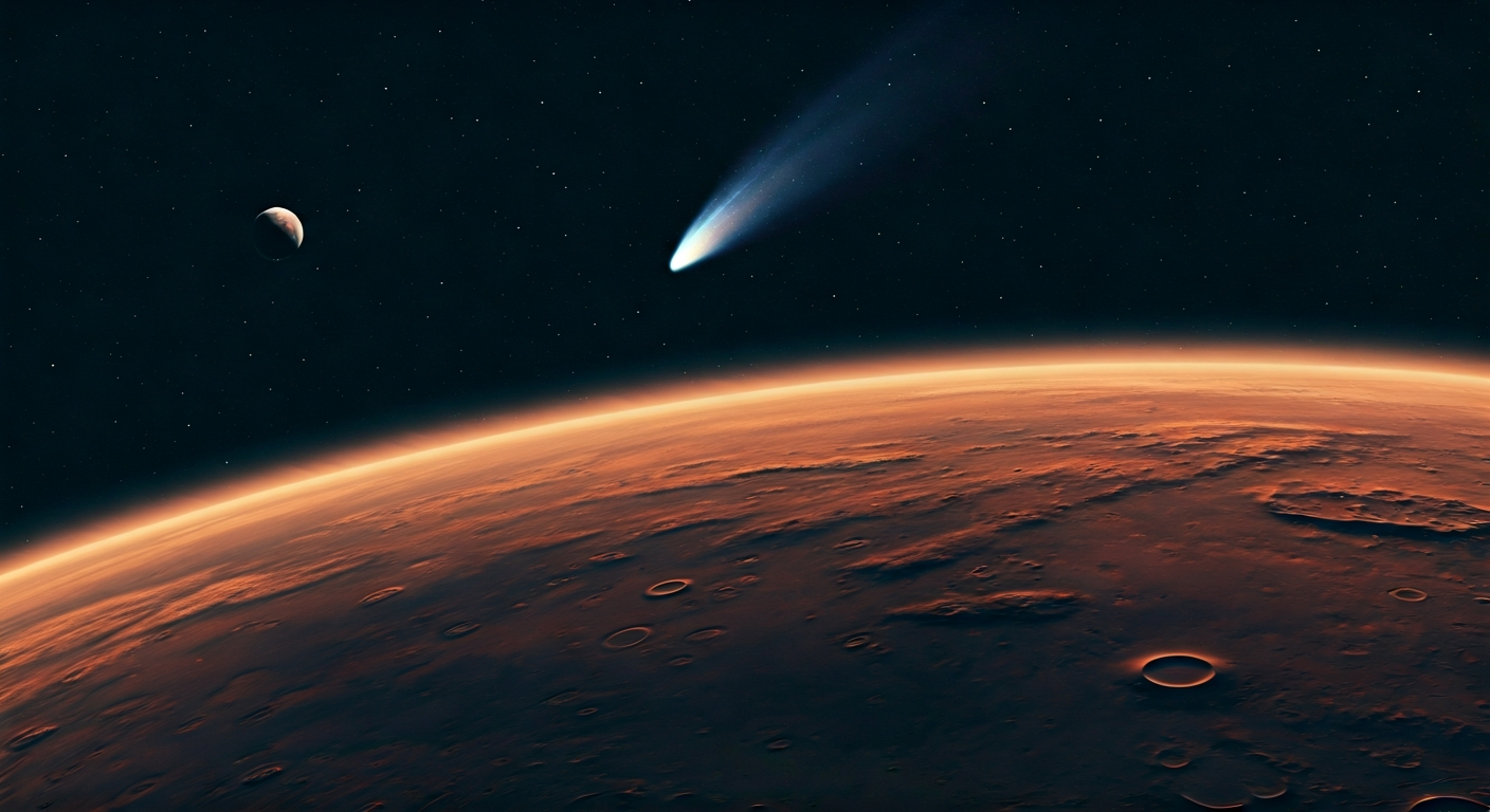 NASA's Mars Orbiters Capture Unprecedented Comet 3I/ATLAS Images