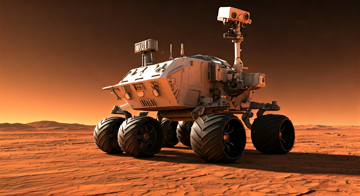 NASA's Mars Rover: 6x Faster, Insect-like Movement