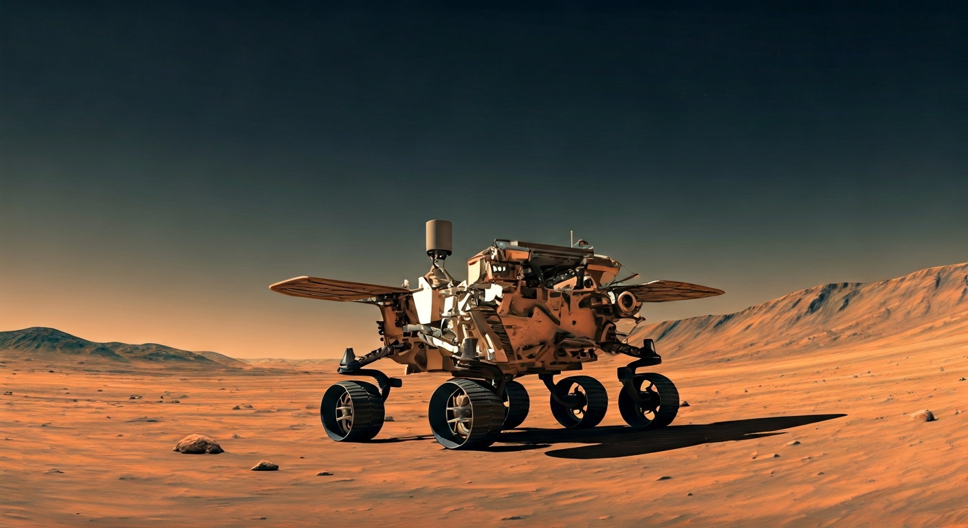 Perseverance Rover Captures Image Sparking UFO Speculation, Debunked