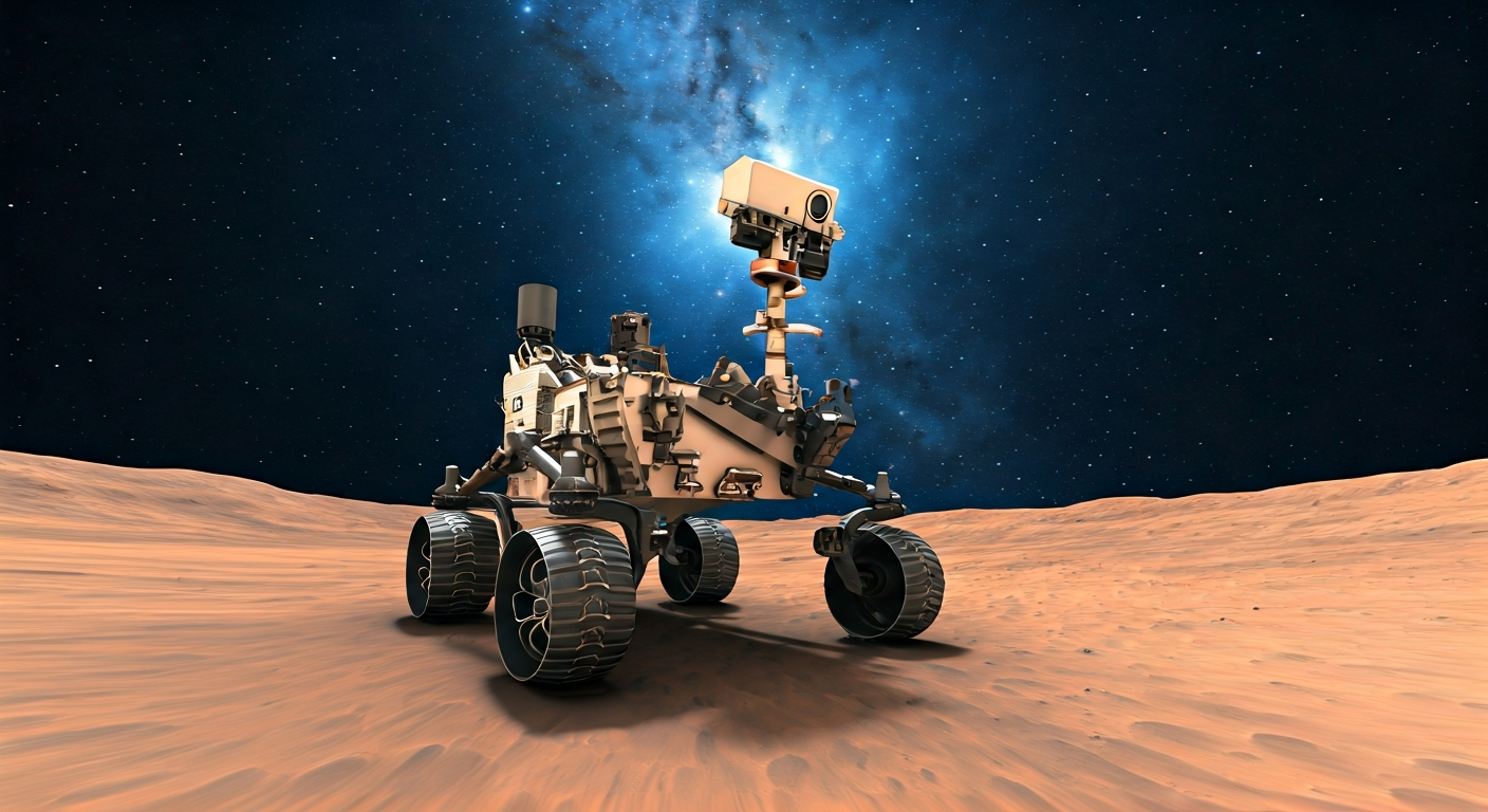 Perseverance Rover Completes First Autonomous Drive on Mars