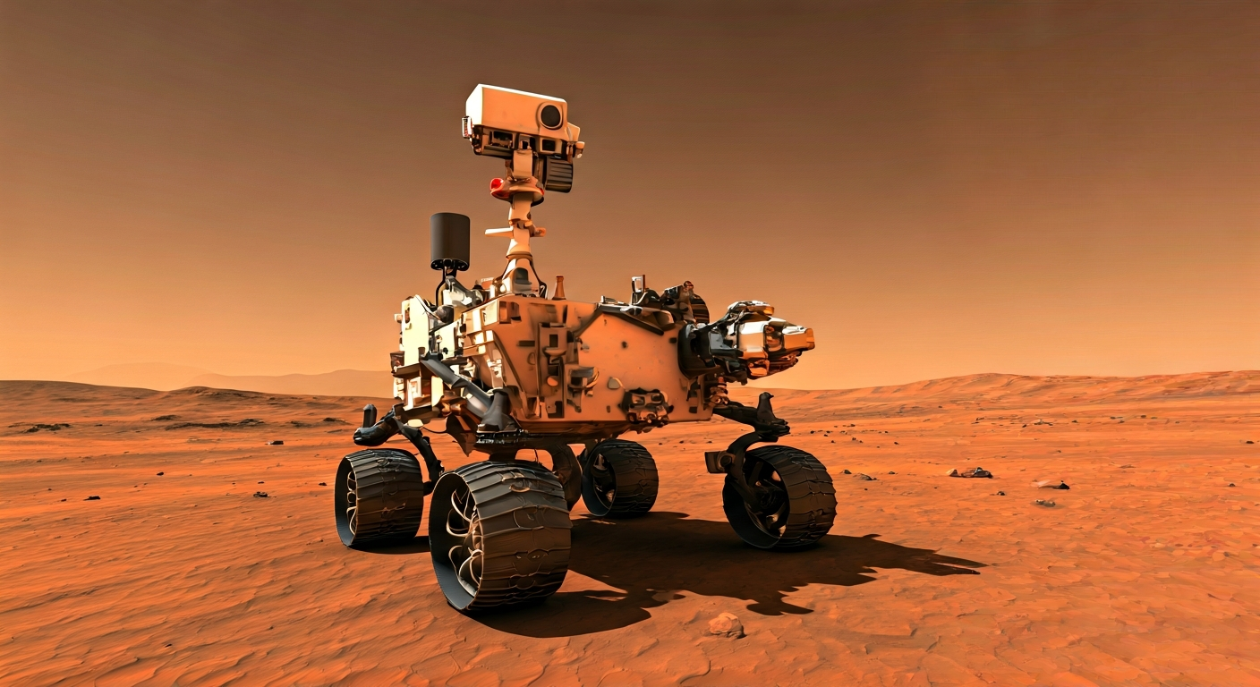 Perseverance Rover Detects Organic Molecules in Martian Crater