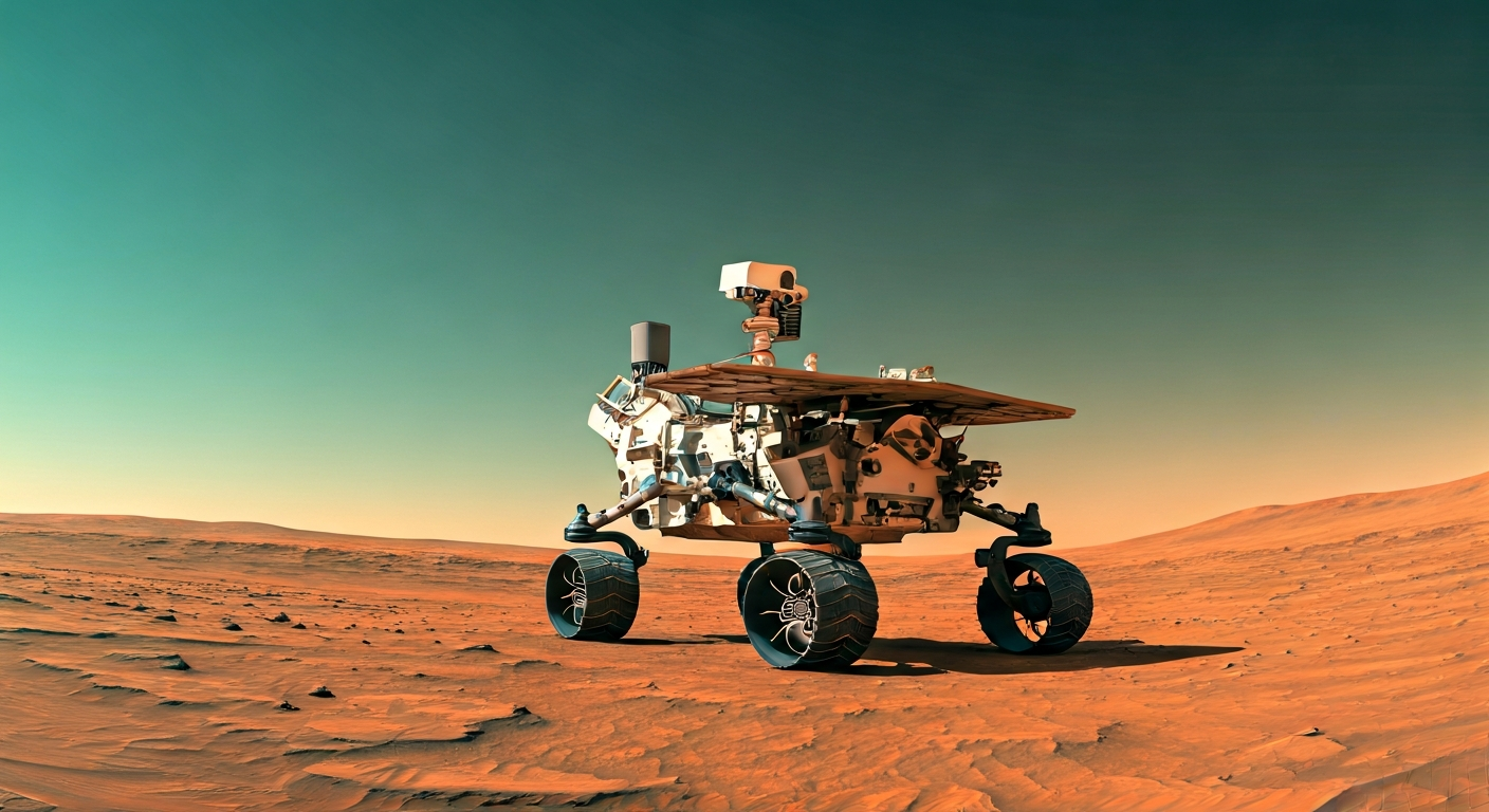 Perseverance Rover Discovers Non-Martian Material