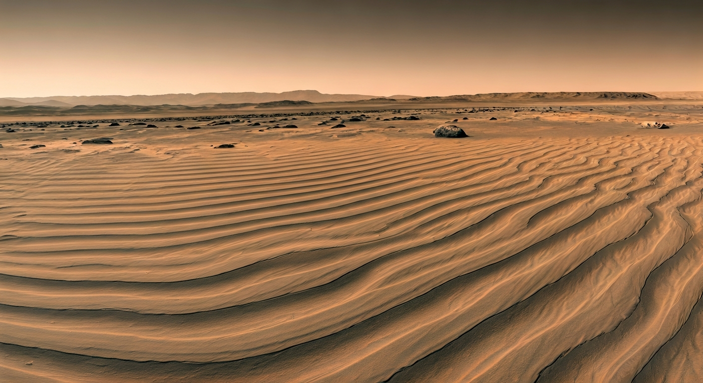 Perseverance Rover Finds Evidence of Ancient Martian Beach with Waves