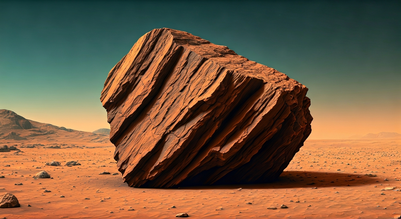 Perseverance Rover Finds Rare Iron-Nickel Fragment on Mars