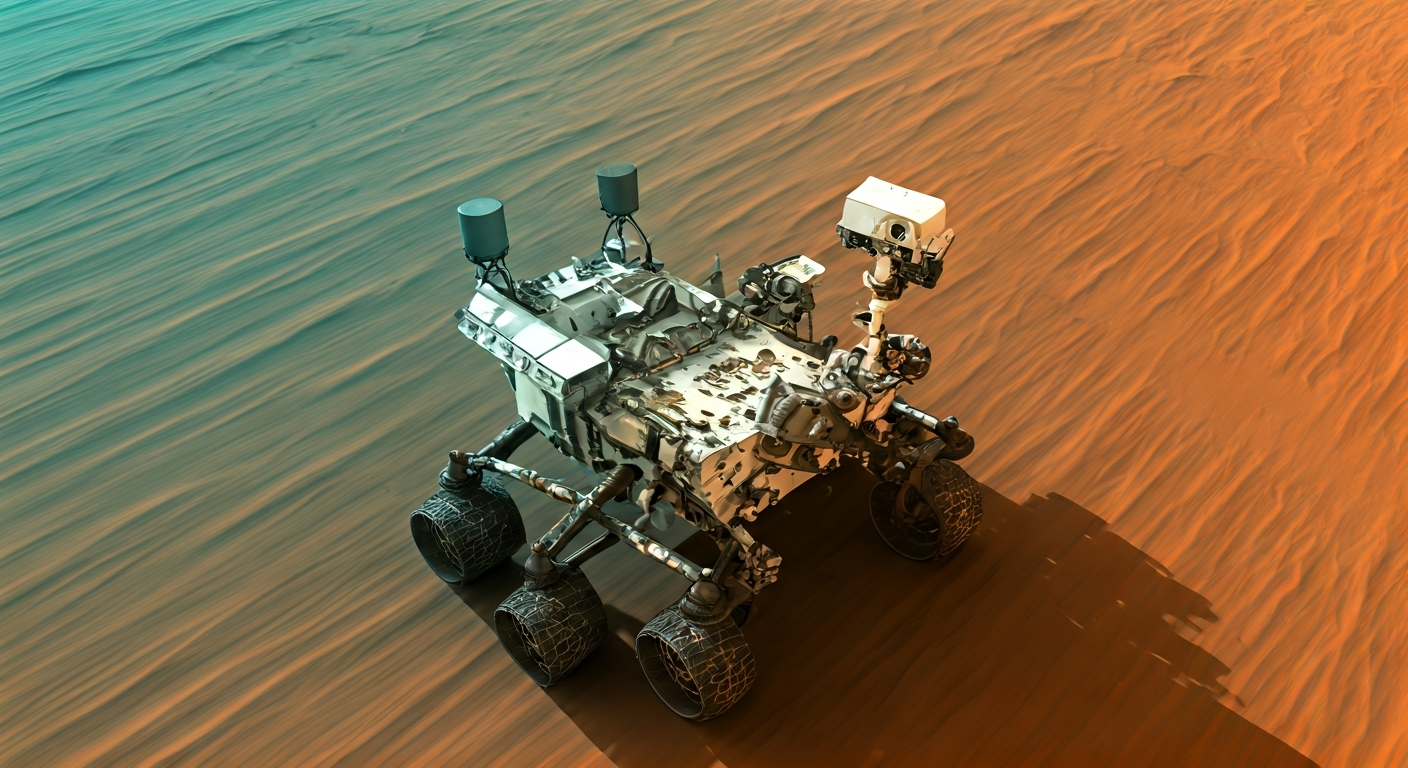 Perseverance Rover Navigates AI-Generated Path on Mars