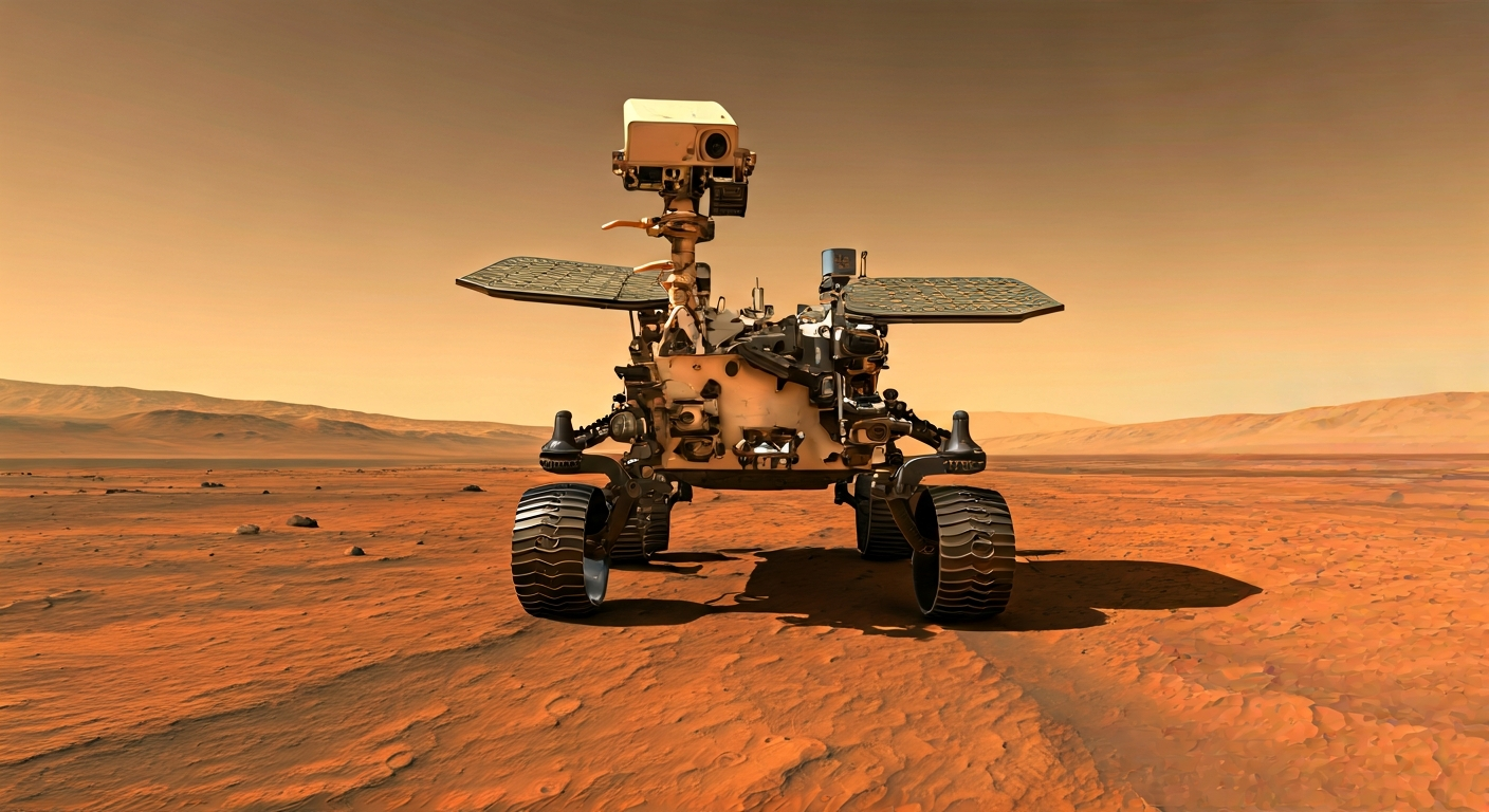 Perseverance Rover Probes Martian Past for Ancient Life