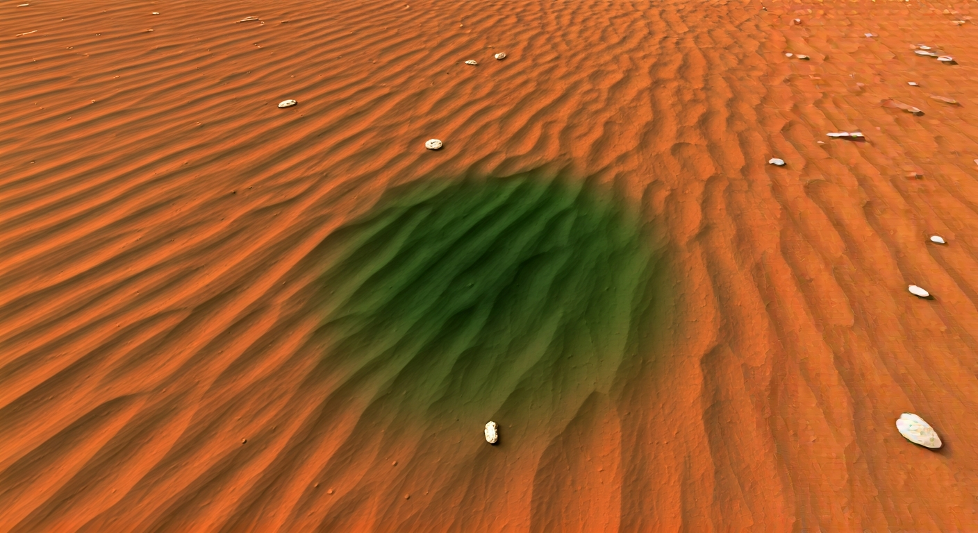 Perseverance Rover Spots Intriguing Green Stain on Mars