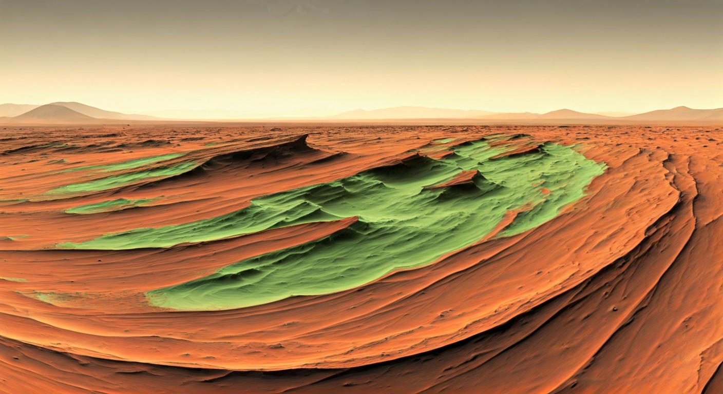 Perseverance Rover Uncovers Mysterious Green Patch on Mars