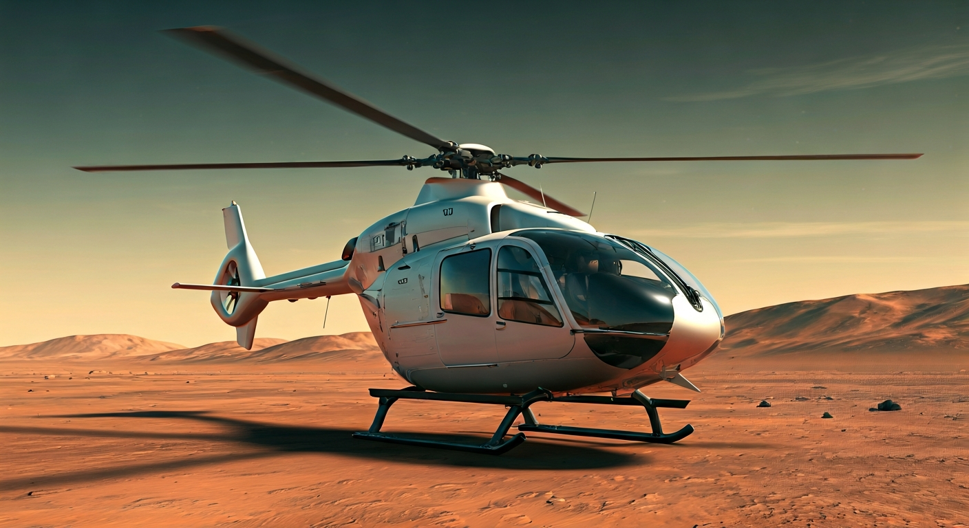 Six Helicopters to Scout Mars for Future Landings