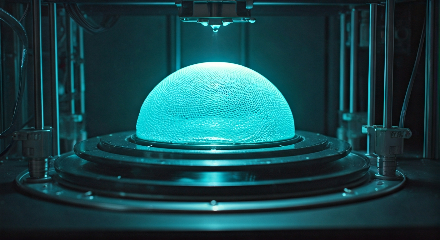 Nanotech 3D-printing fabrication (concept).