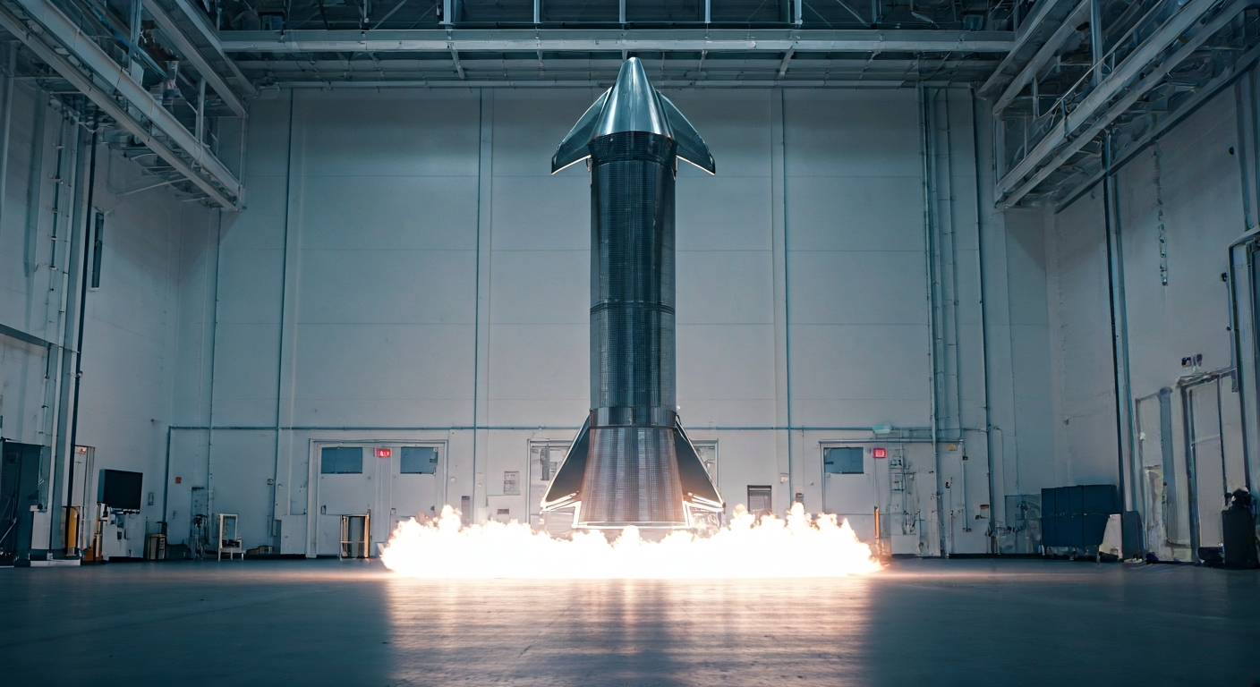 SpaceX ignites Starship engines for 13th flight test prep