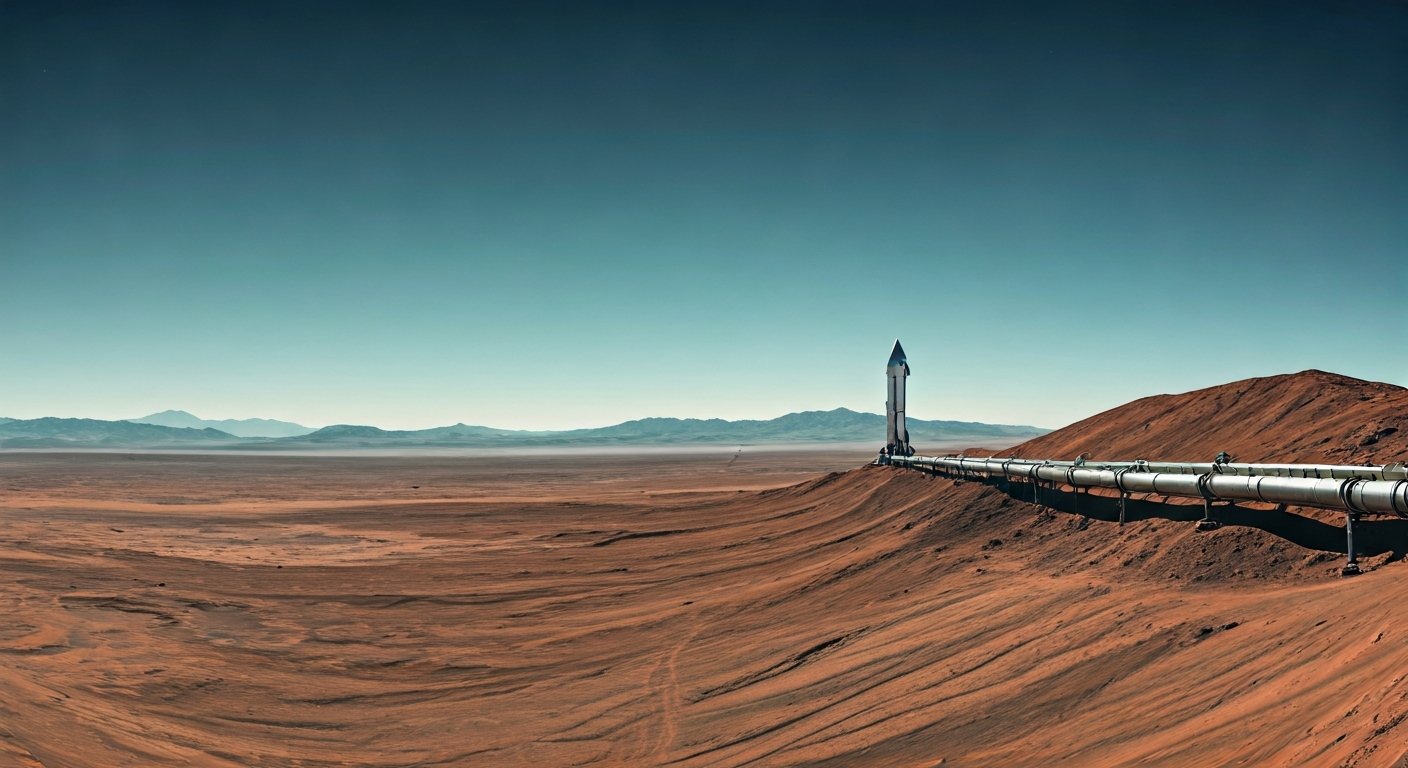 SpaceX Plans Gas Pipeline for Starship Launch Site