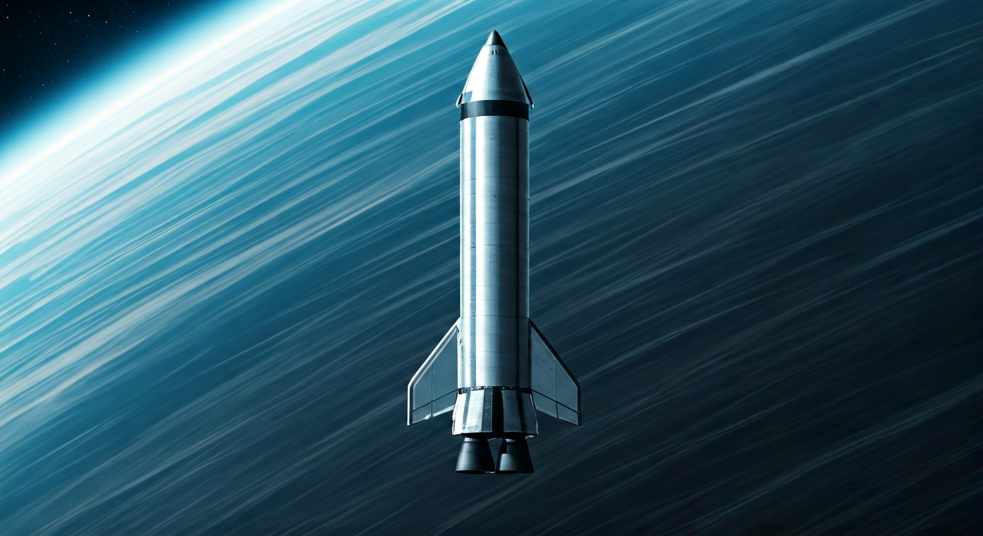 SpaceX positions Starship booster for 13th test flight