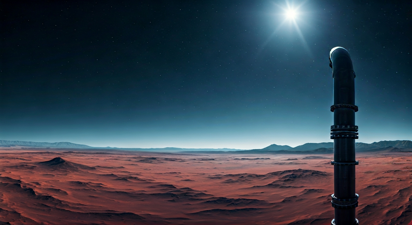 SpaceX Proposes 8-Mile 'Starpipe' for Mars-Bound Starship Refueling