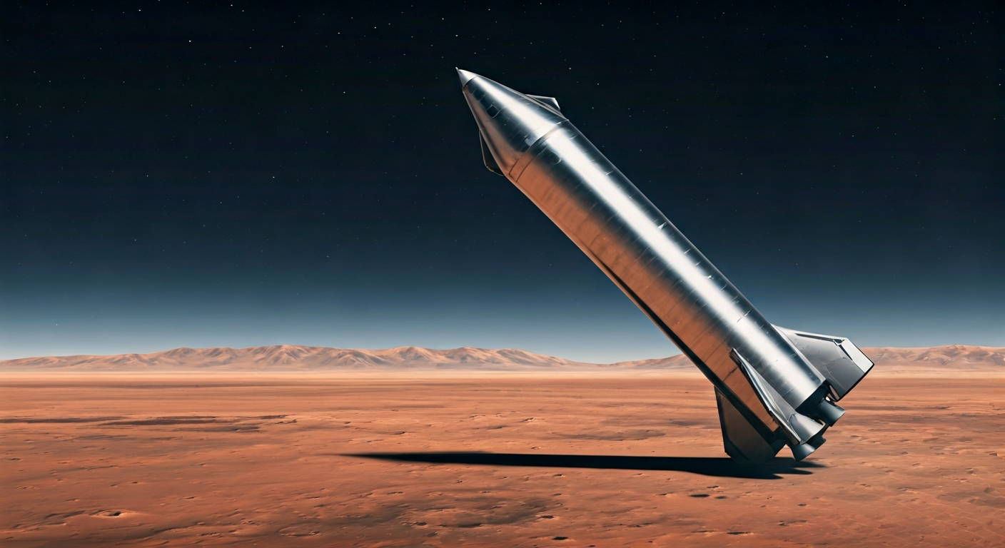 SpaceX Starship Booster Fails During Test Flight