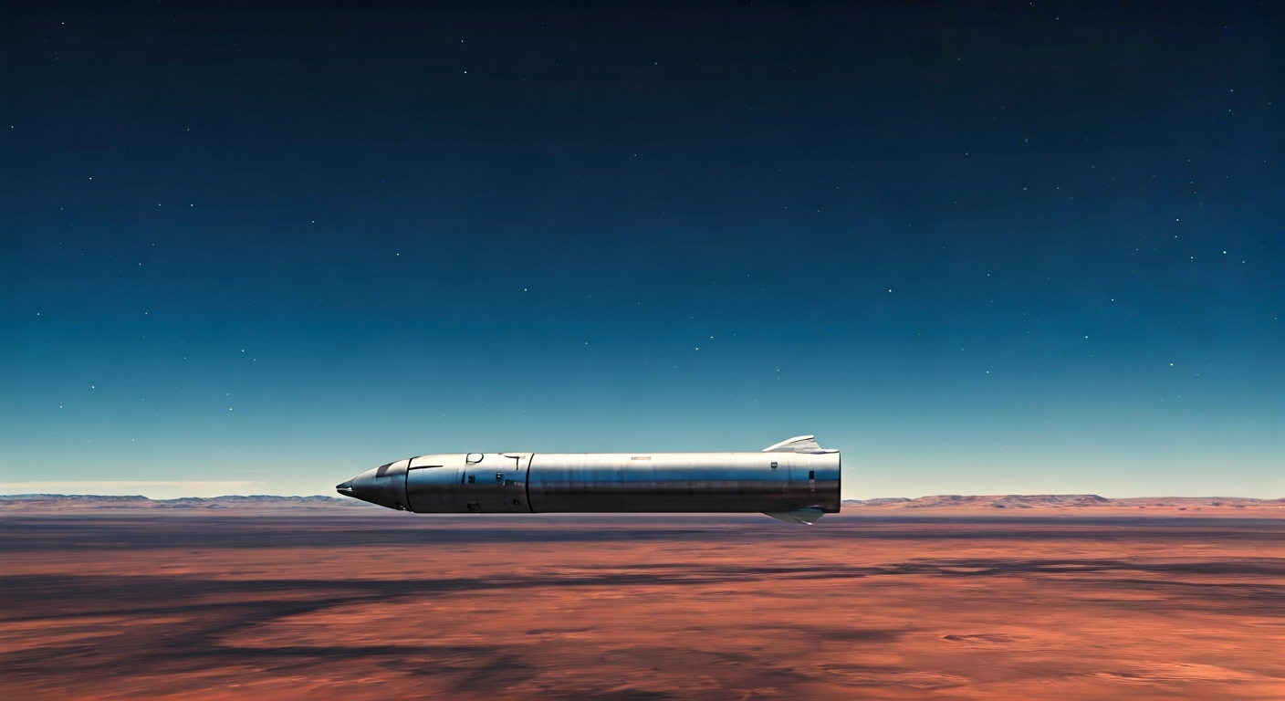 SpaceX Starship Completes First Ocean Splashdown After Test Flight